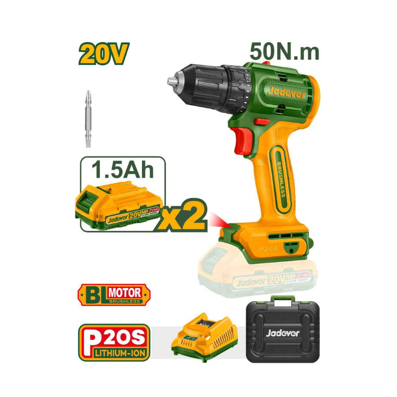 Perceuse sans fil sans balais 20V
