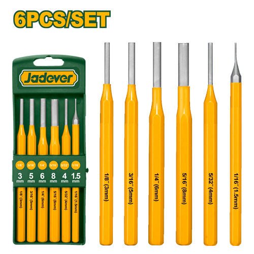 6 Pcs Jeu de poinçons