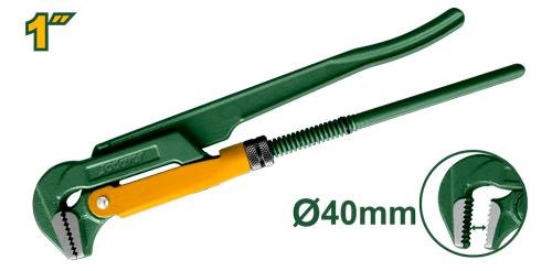 Clé à tube suédoise robuste à 90°