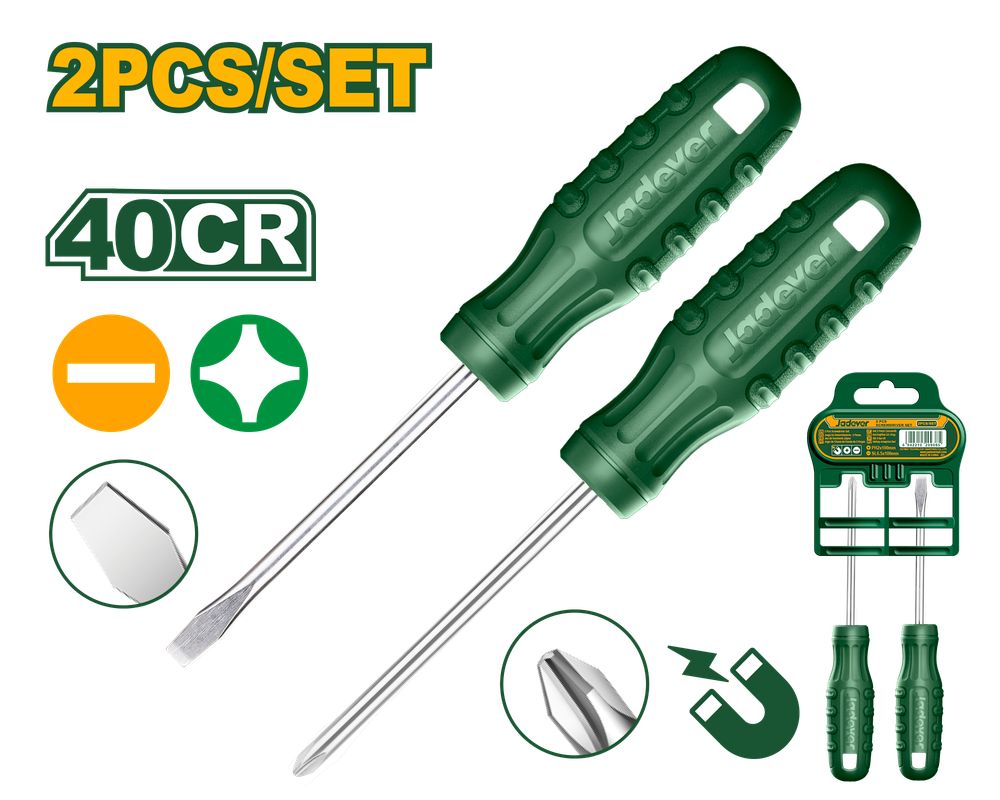 Jeu de tournevis 2 pièces