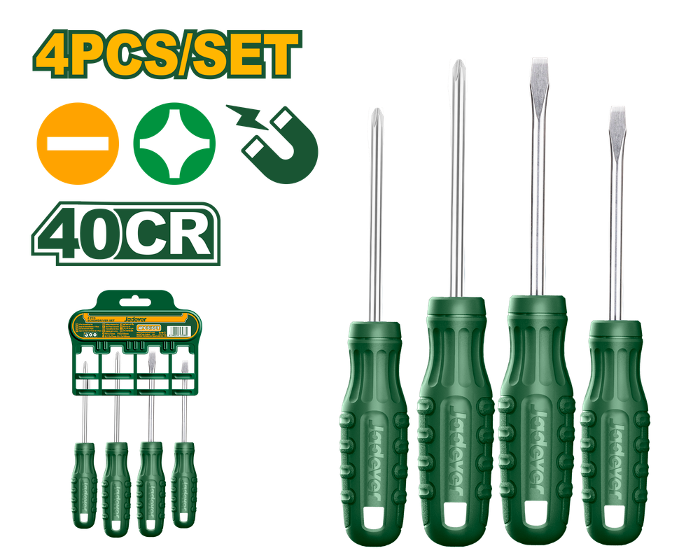 Jeu de tournevis 4 pièces