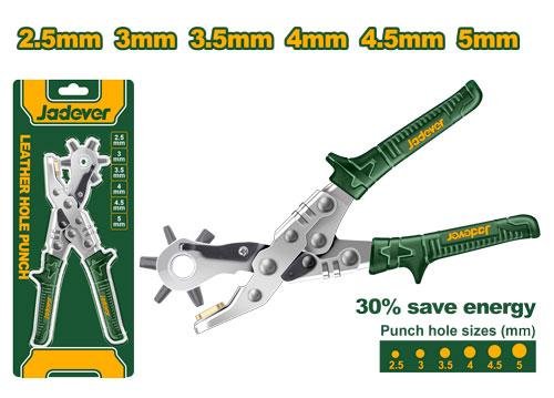 Perforatrice en cuir