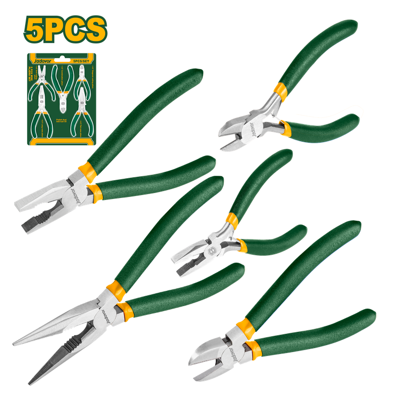 Jeu de pinces 5 pièces