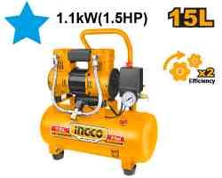 Air compresseur silencieux 15L 1100W(1.5HP)