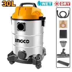 Aspirateur professionnel 1300W 30L