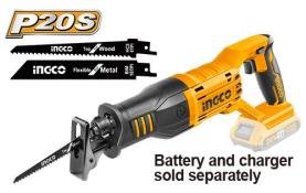 Scie sabre 20V (sans batterie/chargeur)+2Lames