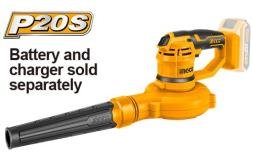 Souffleur aspirateur 20V (sans batterie/chargeur)