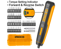 VISSEUSE SANS FIL A BATTERIE LI-ION 4V 46pcs