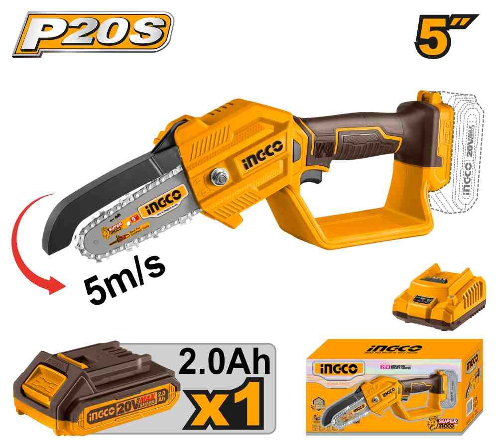 Scie élagueuse 20V 1batterie