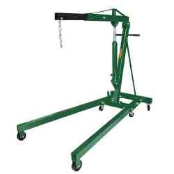 Grue à moteur pliable