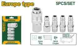Ensemble d&rsquo;attaches rapides 5 pièces