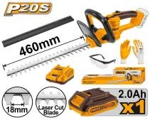 Taille-haie 20V + Batterie + Accessoires