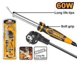 Fer à souder électrique à tête courbée 60W