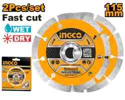 Jeu de 2 Disques diamant 115mm SS