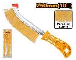 Brosse à fils métalliques avec manche