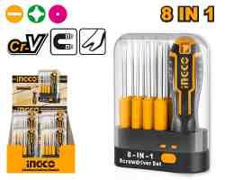 Set de tournevis interchangeables 9 pcs