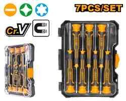 Set de 7 tournevis à précision