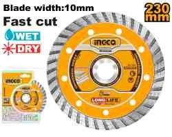 DISQUE DIAMAND TURBO 230*22,2