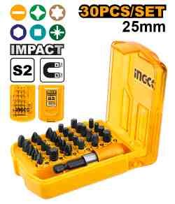 Jeu d’embouts 25mm 30pcs