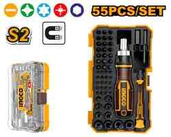 « Set de 55 pièces pour tournevis	« 